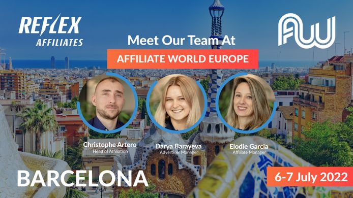 reflexaff's tweet photo. Affiliate World Europe is less than three weeks away, and it’s about time to get ready for the biggest affiliate marketing show in Europe!

Book a meeting with one of us and let’s discuss what we can do together! https://t.co/oewGngPagX