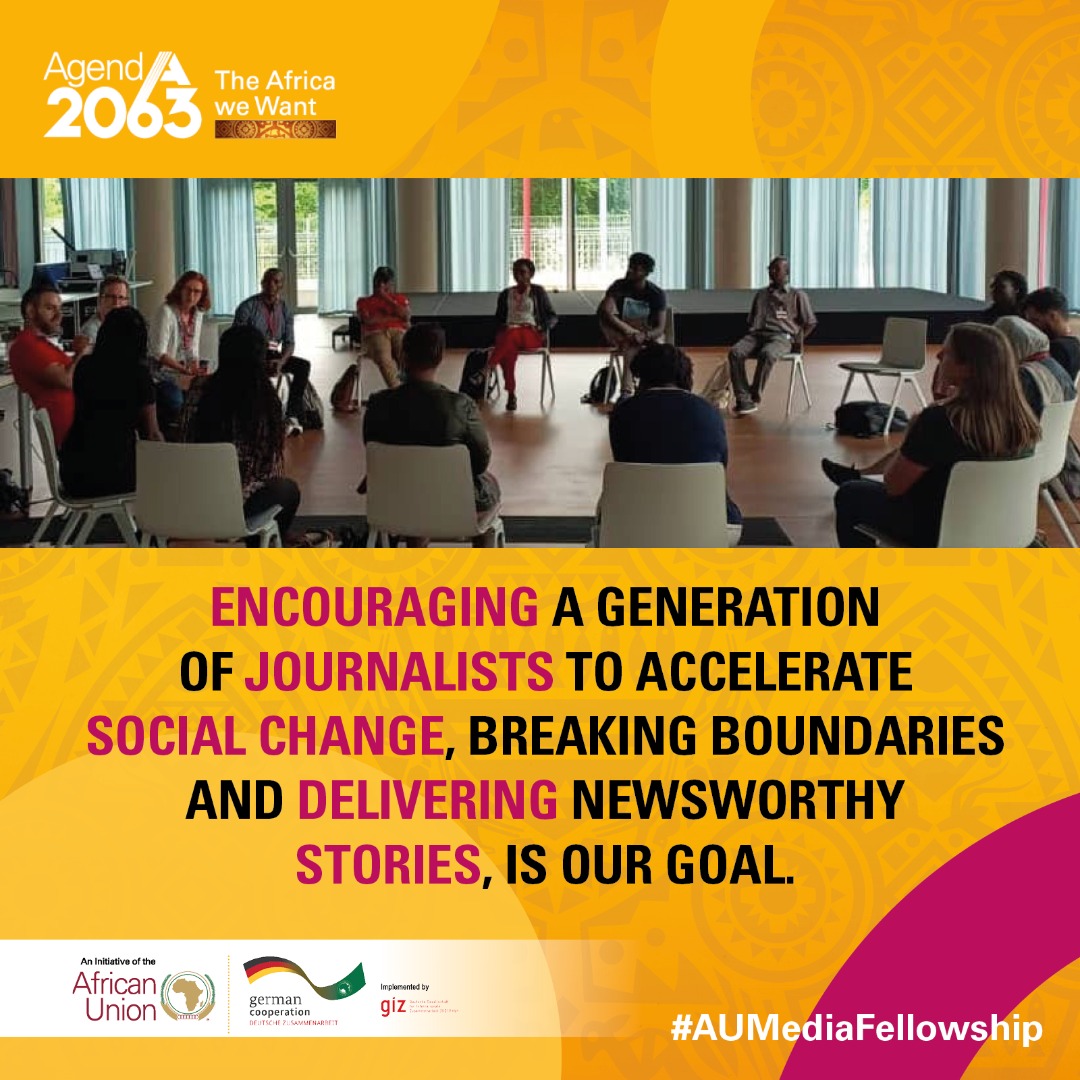 The #AUMediaFellowship encourages journalists from across the continent in embracing new, digital tech to change narratives and achieve #theAfricaWeWant
<a href="/_AfricanUnion/">African Union</a> <a href="/GIZAfricanUnion/">GIZ African Union</a>