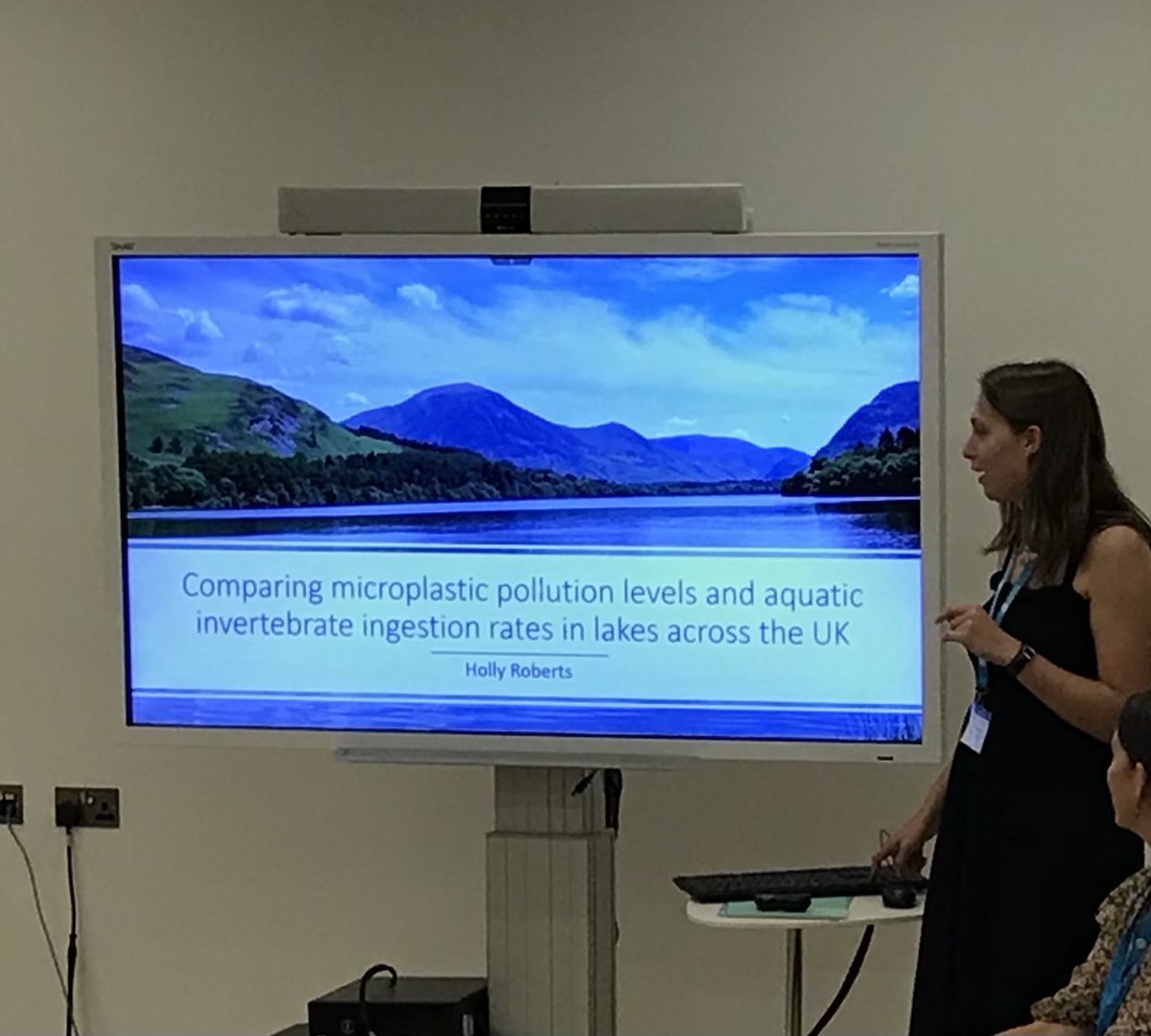 UWLibResearcher's tweet photo. Holly Roberts #Animal Biology #PGRConference2022 #microplastics #research https://t.co/IeMZ4Q1GKZ