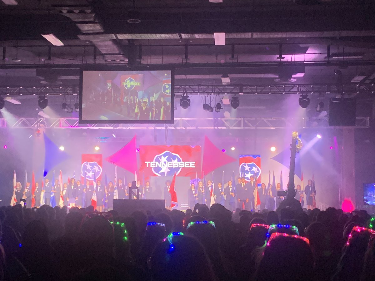 EtowahHS_HOSA's tweet photo. Opening Session at the HOSA International Leadership Conference in Nashville, TN! #CCSDCTAE #HOSAILC2022 @EtowahHSCTAE https://t.co/PqX3ChIDrR