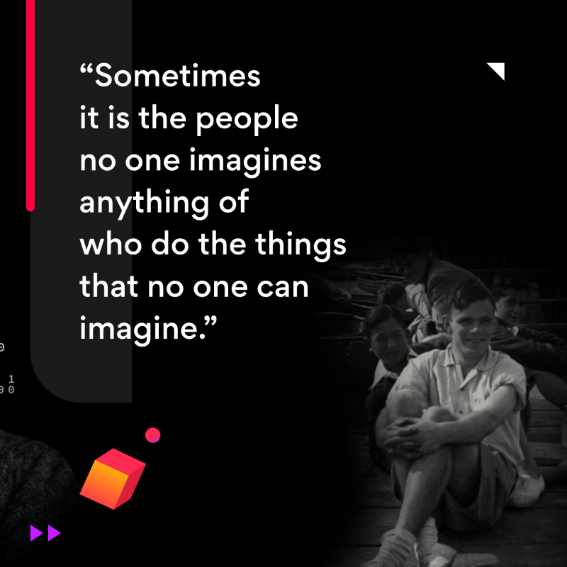 turingcom's tweet photo. Happy Birthday, #AlanTuring! ๐
Today we celebrate the Father of Modern Computing and inspiration to software developers everywhere! ๐
SWIPE >> to see some of his best quotes ๐ฌ
#PrideMonth #PrideAtTuring