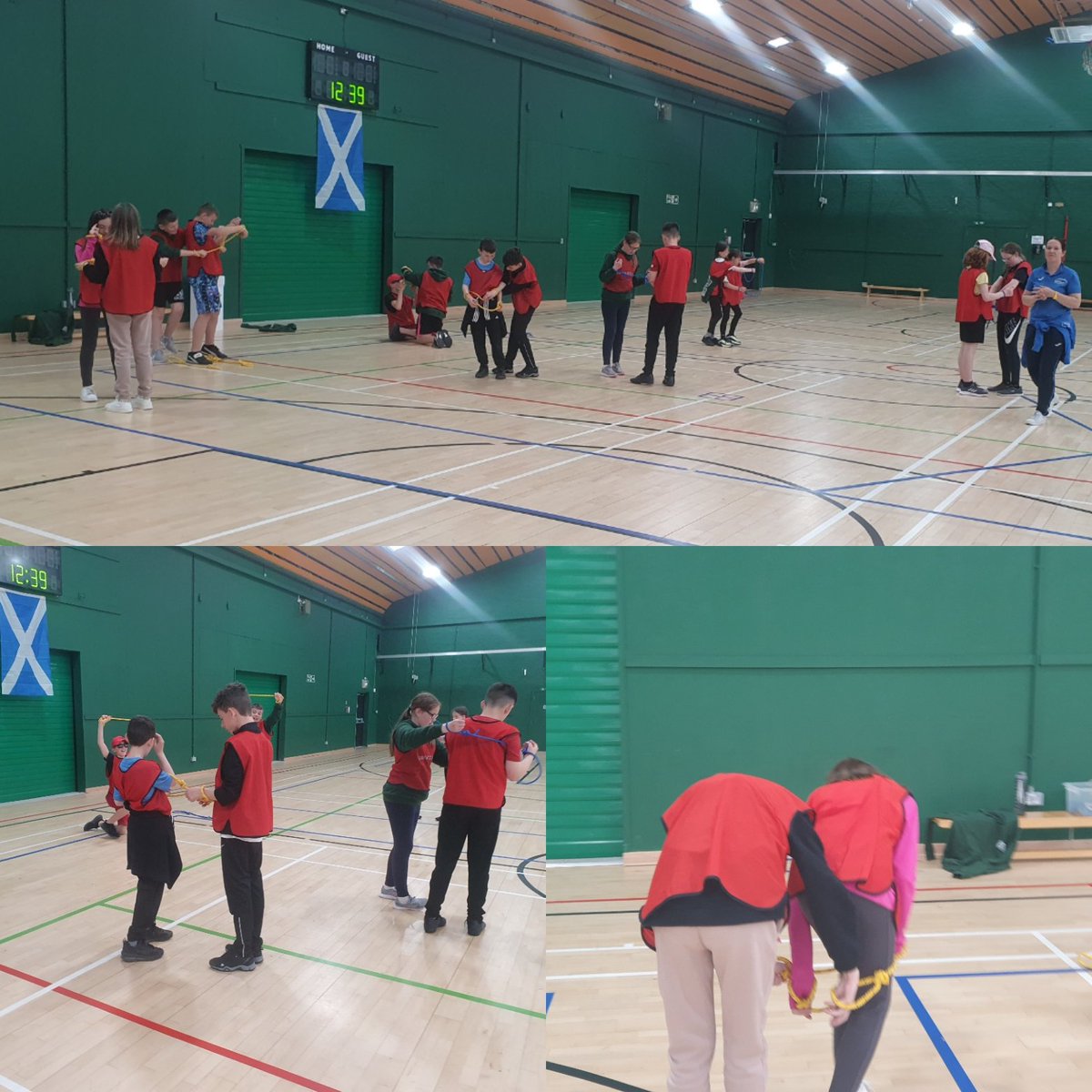 MissF_StP's tweet photo. Great way to end our stay with some team building @MissMcK_StP @InverclydeNSTC https://t.co/DheJcfyG9J