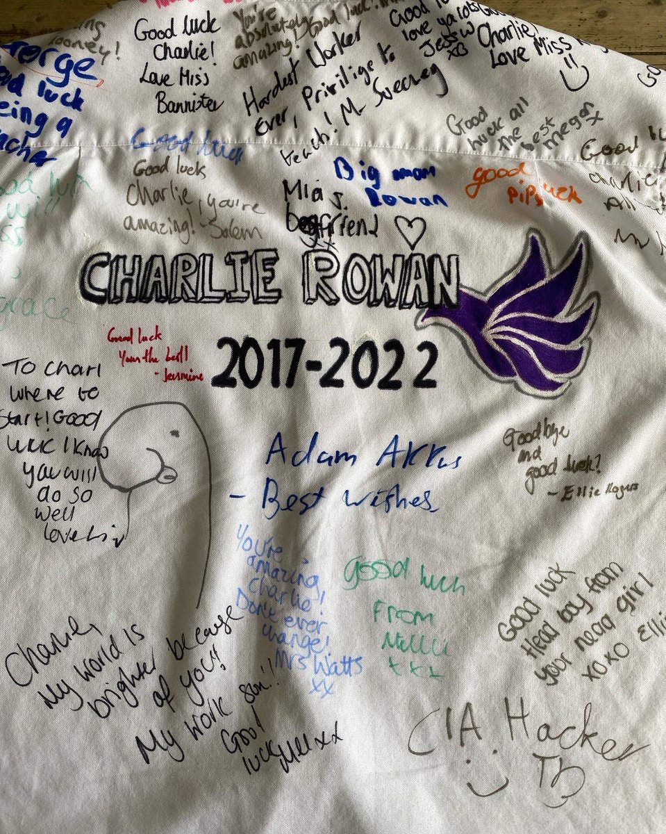 RowanC_06's tweet photo. 2017 - 2022 ❤️ it’s been an absolute journey! ❤️ https://t.co/8scTrKuRLH