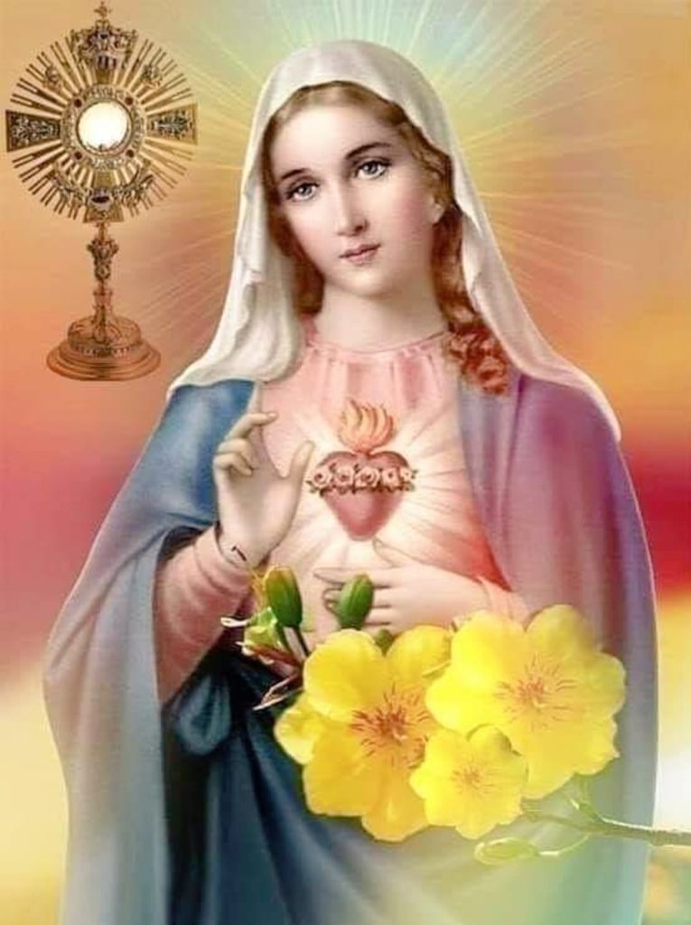 O Holy Mother Mary, Our Lady of the Blessed Sacrament, please intercede for us in the presence of your Son, Jesus our Savior. Amen.
#thursdayDevotion #BlessedSacrament