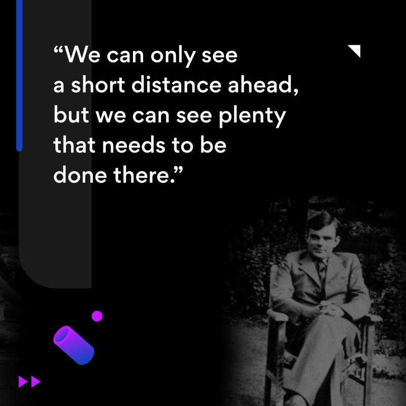 turingcom's tweet photo. Happy Birthday, #AlanTuring! ๐
Today we celebrate the Father of Modern Computing and inspiration to software developers everywhere! ๐
SWIPE >> to see some of his best quotes ๐ฌ
#PrideMonth #PrideAtTuring