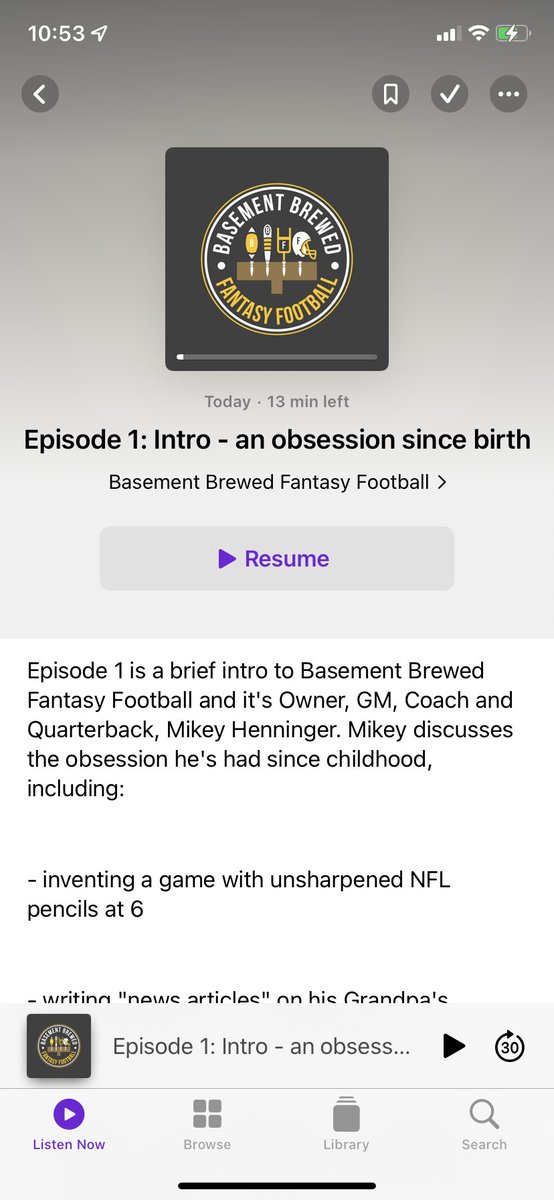 BBFFMikey's tweet image. Gigantic news out of @BasementBrewFF headquarters (which is quite literally my basement) this morning 👀
 
The BBFF Podcast has arrived, and episode 1 is available anywhere you listen to podcasts! I’ll drop some links in the following tweets. 👇

(More below🧵👇)
