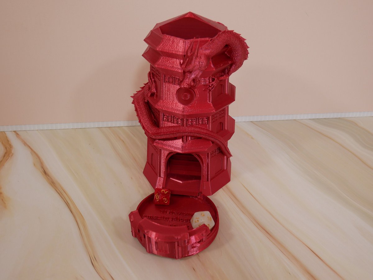 dnddicetowers's tweet photo. Excited to share the latest addition to my #etsy shop: Dragon Dice Tower - EXCLUSIVE DESIGN - Dice Storage built in, Virtually any colour - RPG, Dungons and Dragons, Role Playing Games https://t.co/RCcJY75EW8 #rpg #dicetowers #dragondicetower #dungeonsanddragons #ttrpg https://t.co/2RbLQxrSAW