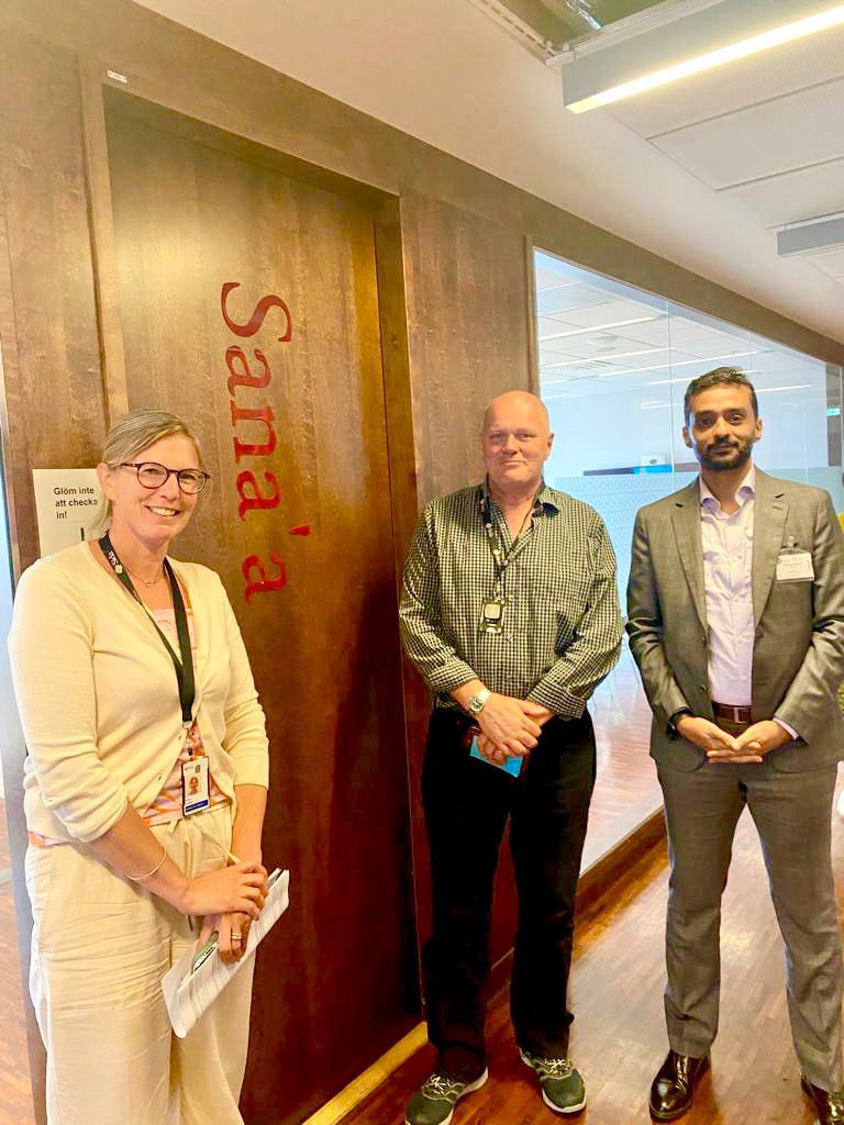 KBakahail's tweet photo. Thank you @Sida for the great efforts supporting peace &amp; stability in #Yemen. It was heart touching to name #Sana’a on one of your HQ’s meeting rooms. https://t.co/2PGIh03jvq