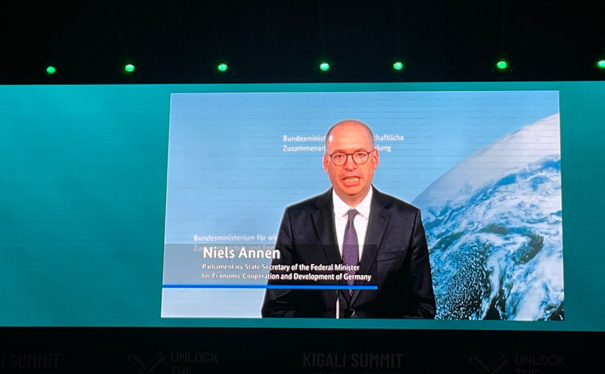 Germany supports the fight against Neglected Tropical Diseases by signing the Kigali Declaration. Video message Niels Annen, State secretary German Ministry for Economic Cooperation and Development in Kigali!! #KigaliSummit  #unlockthepotential  <a href="/combatNTDs/">Uniting to Combat Neglected Tropical Diseases</a> <a href="/NielsAnnen/">Niels Annen 🇩🇪🇪🇺🇺🇳</a> <a href="/bmz_bund/">Bundesentwicklungsministerium</a>