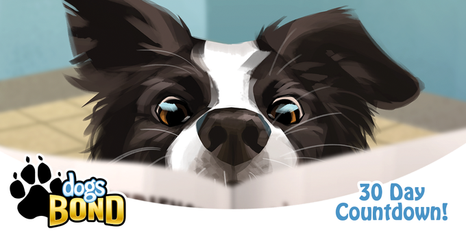 DogsBONDgame's tweet photo. Our friends over at The Dogs BOND team are getting excited for their 30-day countdown to their Kickstarter campaign launch of August 3, 2022! Be sure to sign up on their website and like all of their social media! @DogsBONDgame #dogsbondgame https://t.co/ub1Mn9VPD7