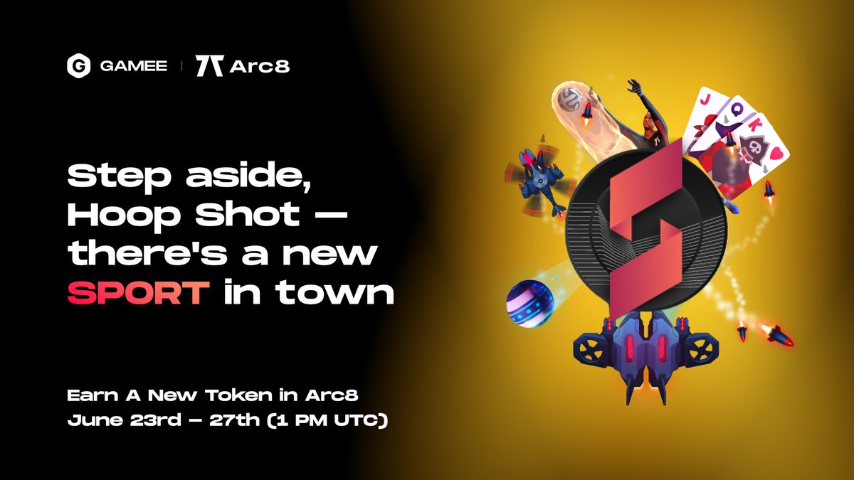 The <a href="/Lympo_io/">Lympo.io - Crypto Community</a> week arrives in Arc8!🤩
Play tournaments and earn $SPORT!🔥

We will ask their team some questions to learn more about this <a href="/animocabrands/">Animoca Brands</a> partner!
Check this thread!🧵