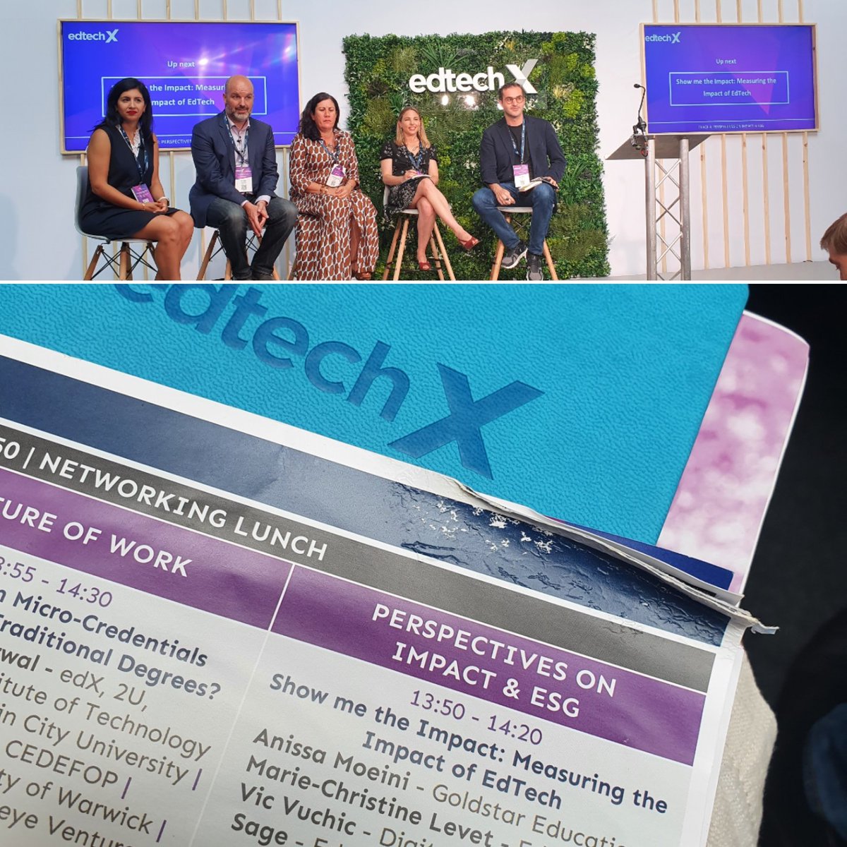 Looking forward to this session! #EdTechX