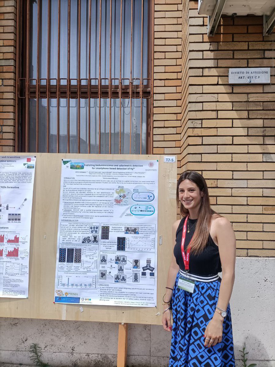 _denni_'s tweet photo. It's a pleasure for me to contribute to the #SYNC2022 at Chemistry Department Sapienza University of Rome with the #bioluminescent and #colorimetric smartphone detection of mercury(II) with a three-leaf #paperbased #biosensor.      
Many thanks to Sapienza University of Rome! https://t.co/3mKuliLq0T
