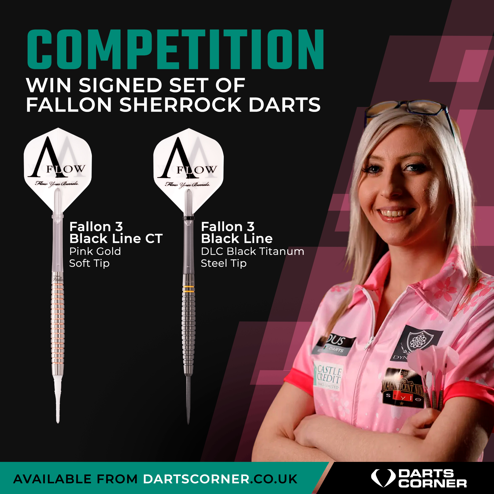 Darts Corner on Twitter TIME! WIN signed FallonSherrock