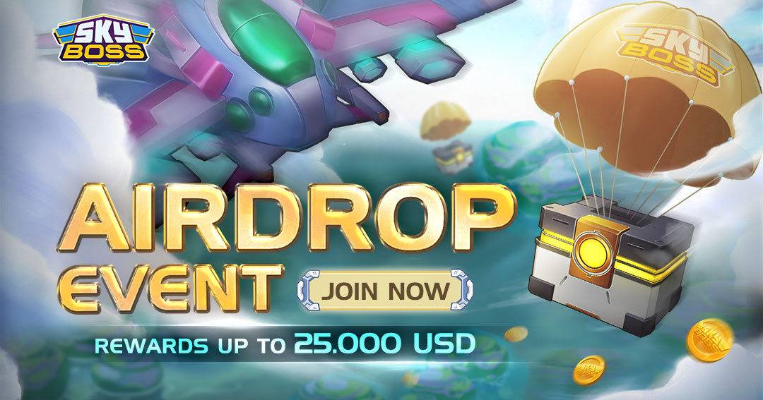 🚀AIRDROP EVENT IS ON-AIR NOW!

The first-ever AirDrop of SkyBOSS is on air!
Very IRRESITIBLE prizes up to $25.000, approximately around value of 50 Mega JETboxes &amp; 200.000 SBOSS Token at TGE 🤑
Strike while the iron is hot🔥 gleam.io/ldf04/skyboss-…

#SkyBOSS #NFT #Airdrops