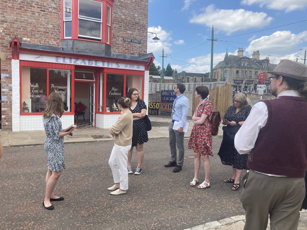 Catching an unconventional lift to my next meeting! It’s been an absolute pleasure to host the @VCDBusiness Strategic Partners meeting this morning and show off our lovely 50s exhibits. Thanks @juliewilson1 ; @LizAnnPeart we missed you! @Beamish_Museum