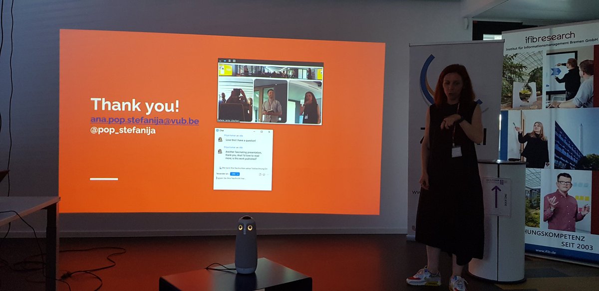 DataPowerConf's tweet image. Followed by an equally fascinating presentation by @pop_stefanija about the #right to #refusal to data power. Q: Refusal or Resistance?

#DataPower2022