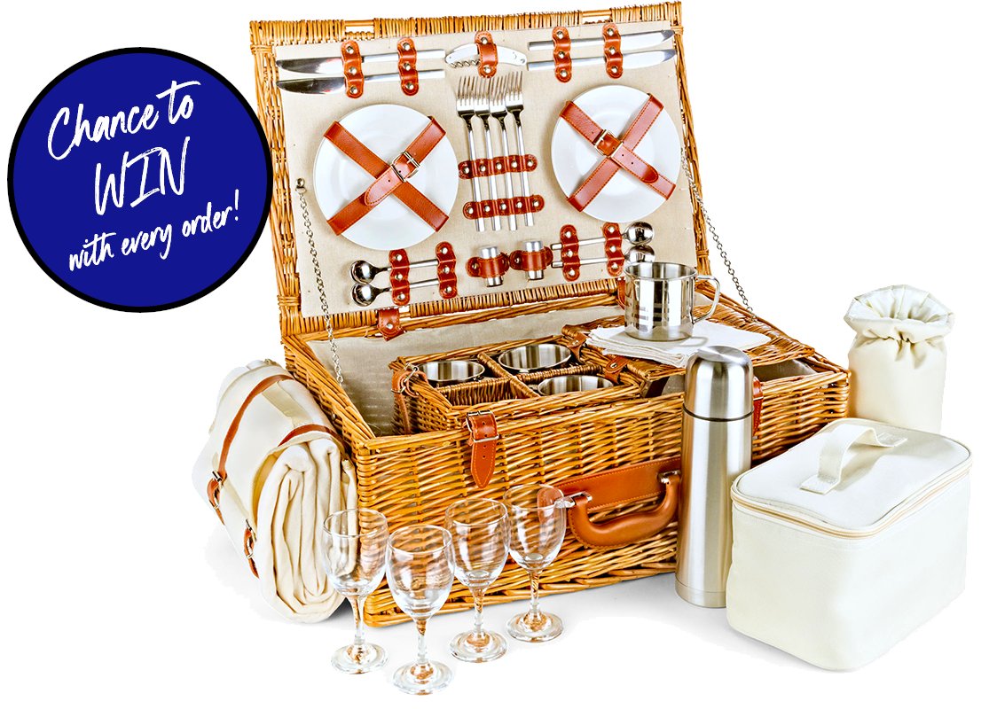 What's better than sipping wine in the sun?
To celebrate National Picnic Week, every order placed until 5pm on Sunday will be entered into our prize draw to win a luxury picnic basket worth £127.
Click here to order: pieroth.co.uk/collections/sh…