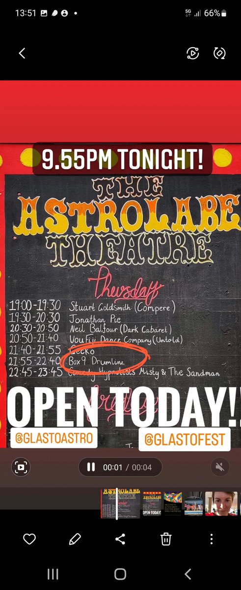 Box 9 Drumline tweet media