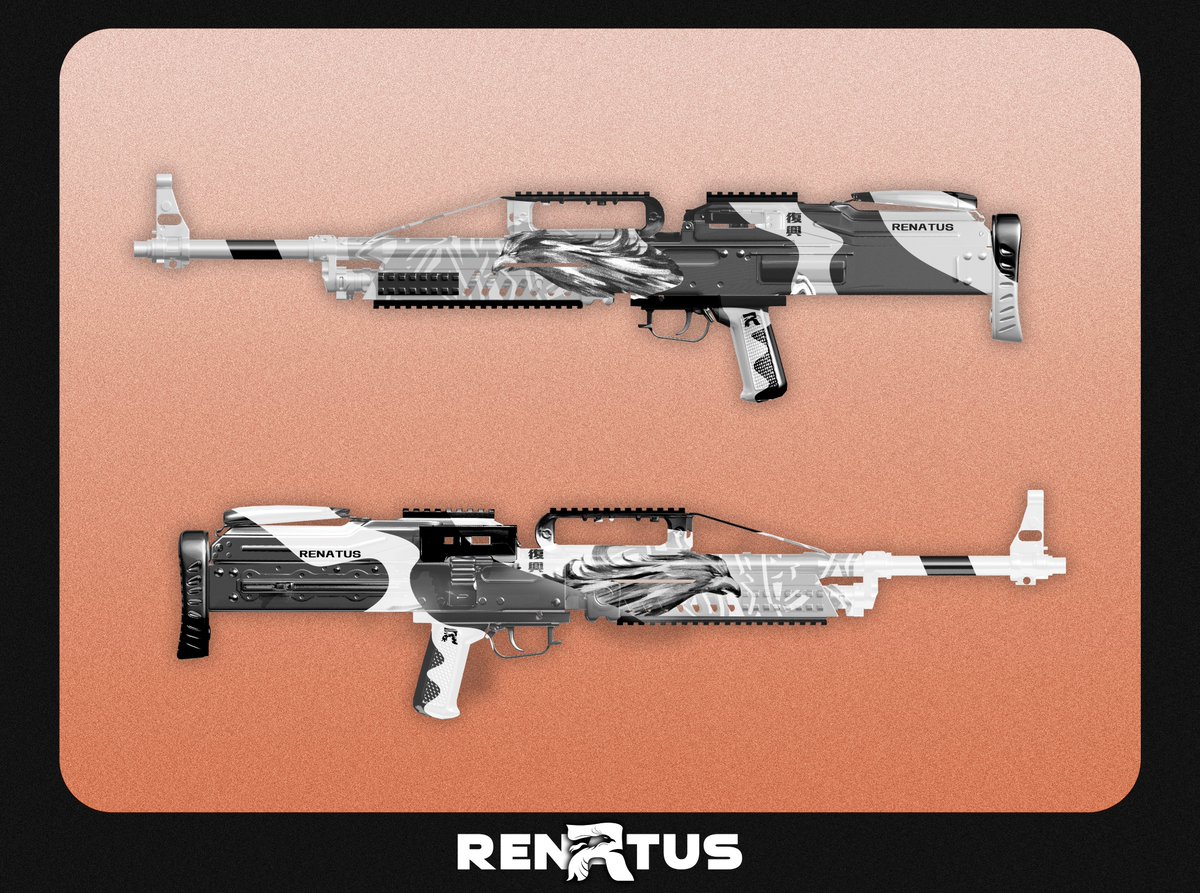 baxartworkz's tweet photo. Happy to release the unrelease official @R6esports @RenatusGaming 2022 6P41 Gun skin (due to org is shut down, so it won't release, sadly)
#APACL #Concept https://t.co/ehXkZz38uk