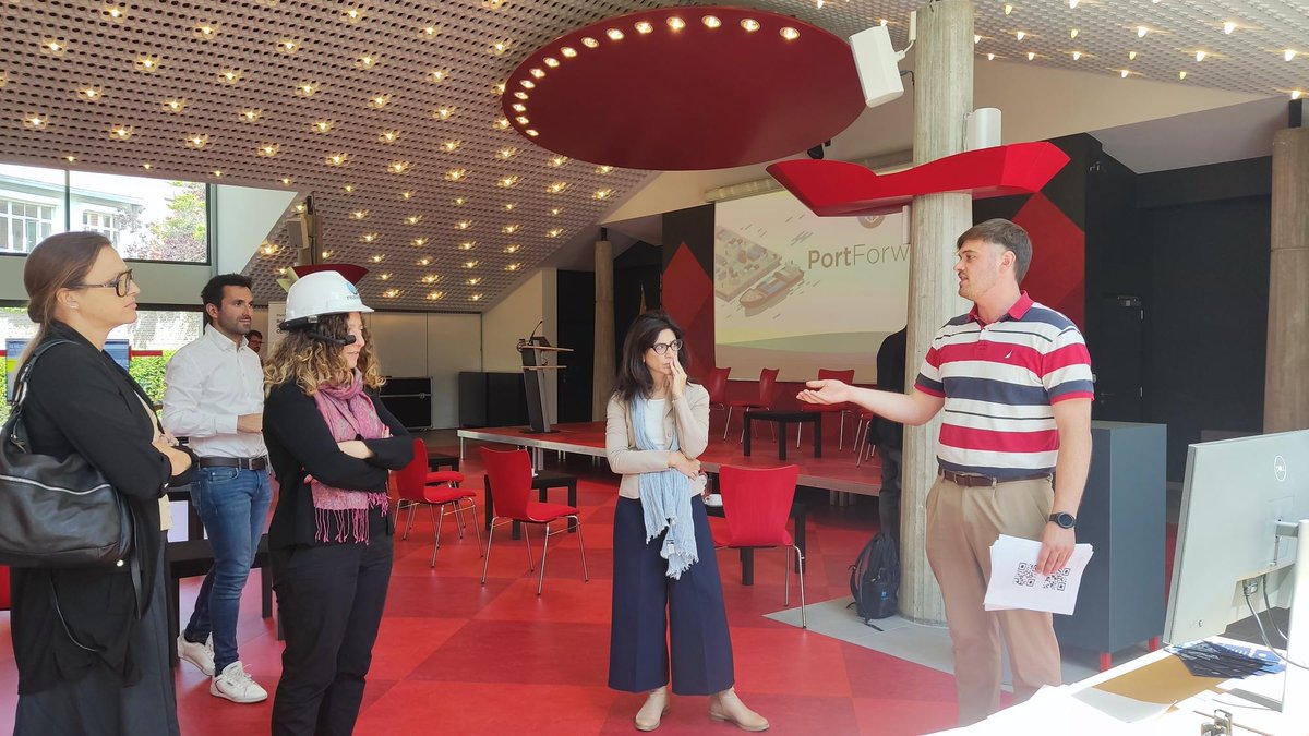 Yesterday, <a href="/portforward_eu/">PortForward</a>'s Final Demonstration event took place in Brussels.🎉

🙏A big thank you to the partners for presenting the Use Cases and everyone who attended for making it a successful event🚢

#H2020 #port #maritime #shipping #portofthefuture #maritimetechnology