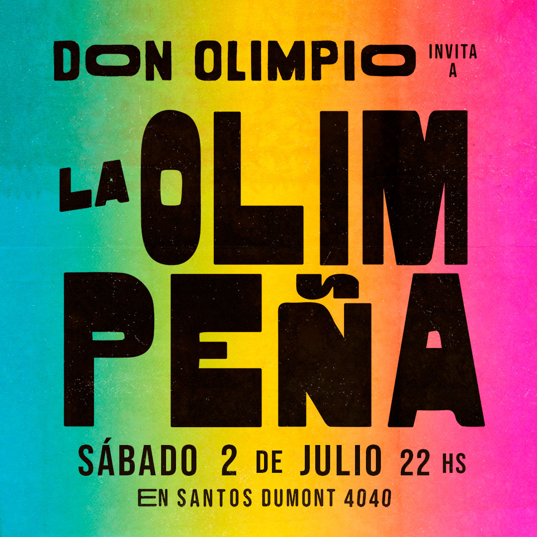 Tercer Olimpeña! 💃🕺 Esta vez un sábado.
Sábado 2 de julio 22hs en Dumont 4040, CABA.
Entradas con descuento en publico.alternativateatral.com/entradas78282-…
