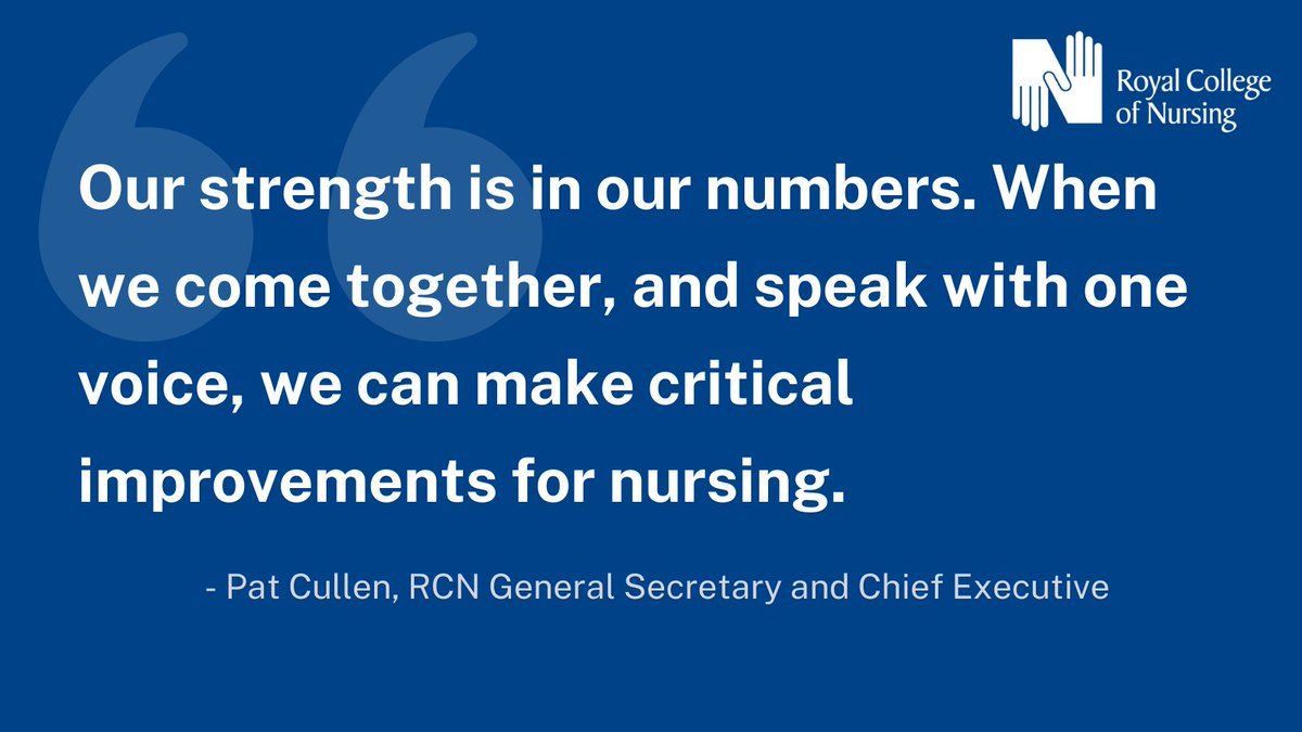 theRCN's tweet photo. Read the latest update from our General Secretary and Chief Executive @patcullen9 on the latest on our campaigns for fair pay and safe staffing: https://t.co/GSSUXWZyTH https://t.co/4BaFSv7T8R