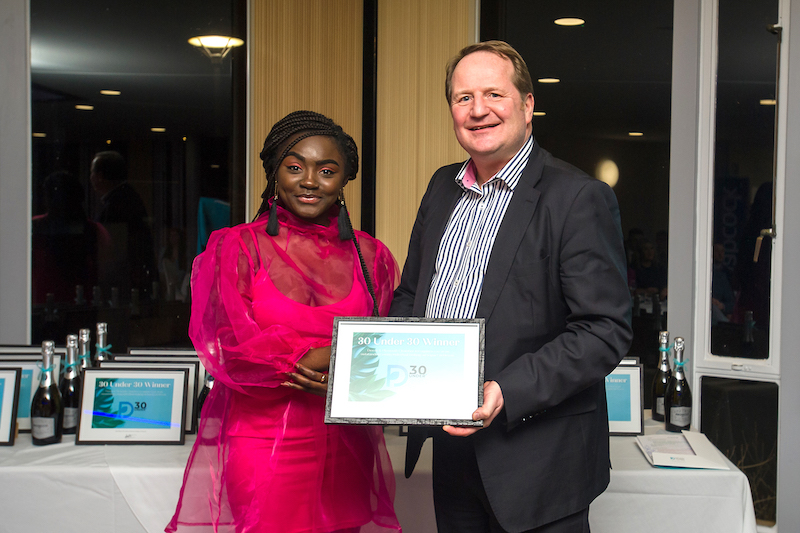 DBI_UK's tweet photo. #TBT to March this year, where we had one of our very own champions in the office, Tania was one of the winners for this year.
#30under30 #TeamDBI #devonandplymouthchamber
#awardwinner #g2w https://t.co/89Nlj95O05