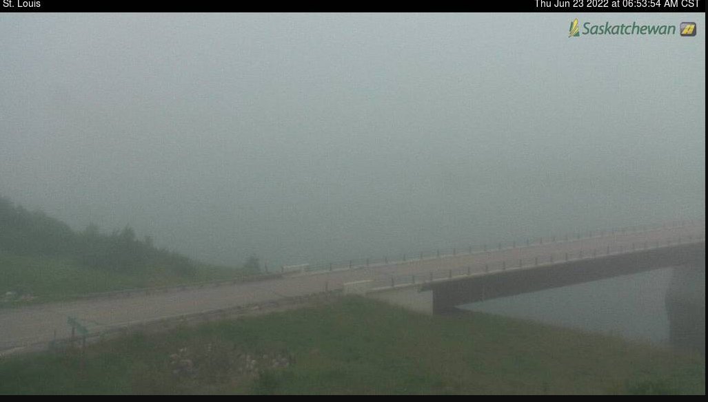 FionaOdlum's tweet photo. A bit foggy this morning on the St. Louis Bridge
#SK #ThursdayView https://t.co/BjRCaA6Xn2