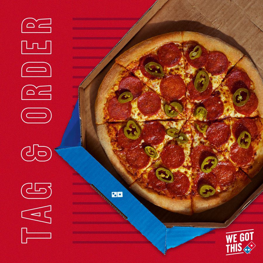 DominosLancing's tweet image. Tag that one person who can convince you to order a Domino’s EVERY TIME 😏👇

And then ORDER IT! 👉 dominos.co.uk