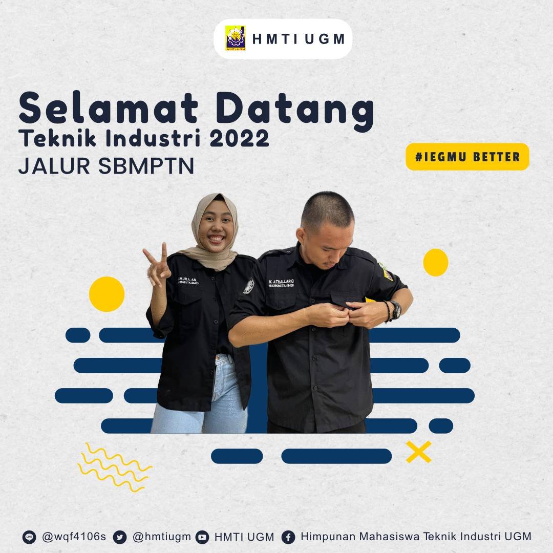 hmtiugm's tweet photo. Congratulations on your well-deserved success! 

Selamat datang mahasiswa Teknik Industri 2022 jalur SBMPTN!! Salam hangat dari kami, Himpunan Mahasiswa Teknik Industri Universitas Gadjah Mada.  

Untuk selanjutnya, segera hubungi CP berikut untuk masuk grup: https://t.co/QSoKh39LOL