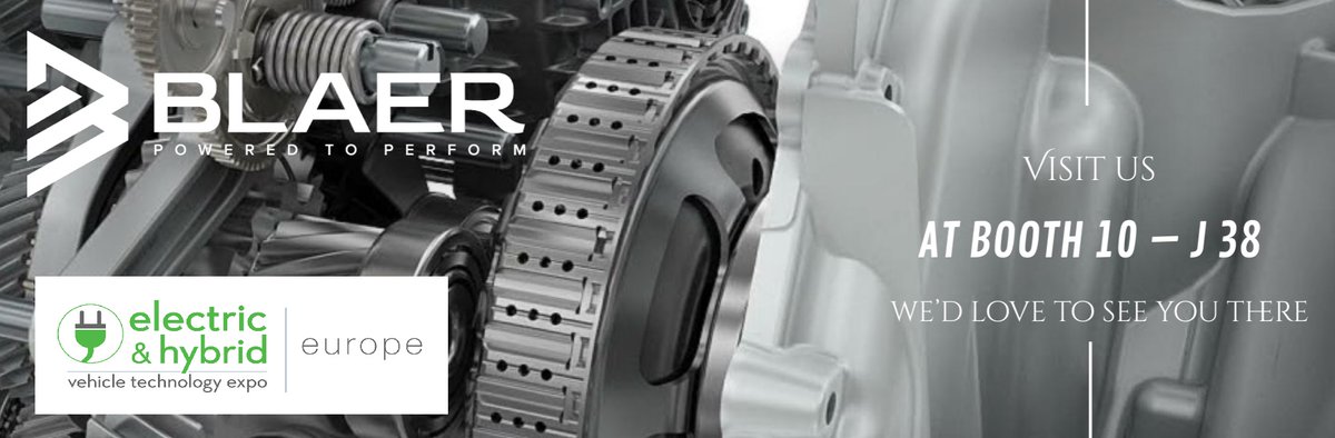 Visit our Blaer booth (Hall 10 - J38) at "The Electric &amp; Hybrid Vehicle Technology Expo Europe" | "The Battery Show" in Stuttgart, Germany. 
<a href="/BatteryShow_EU/">The Battery Show Europe</a>
<a href="/EVTechExpo_EU/">EVTech Expo Europe</a>

#TheBatteryShowEurope #TBSE22 #EVTechExpoEurope #EVTE22 #Blaermotors #Blaer