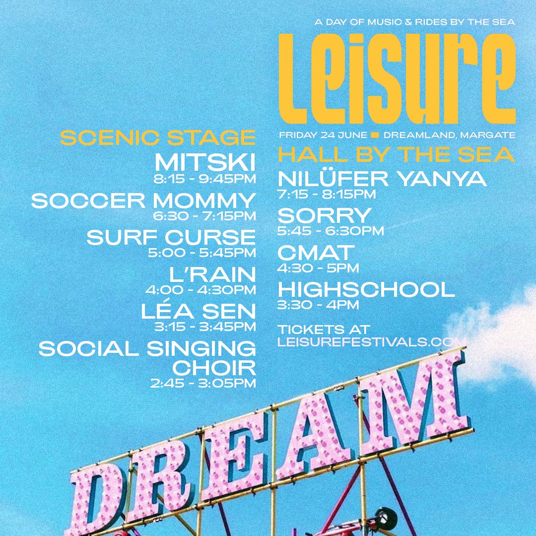 LEISURE tweet media