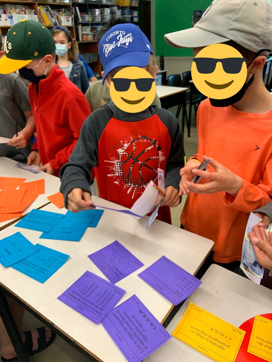 rogersnbroots's tweet photo. Full engagement at @bltsenior as kids review the math they learned this year with a Math Market. They broke the bank! @HRCE_Math https://t.co/L98j3niLoI