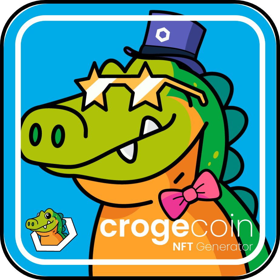 This is my entry to the <a href="/CrogeNFT/">CrogeNFT (SOLD OUT)</a> $10,000 design contest <a href="/crogecoin/">Crogecoin 🐊</a> #crogecoin 🐊