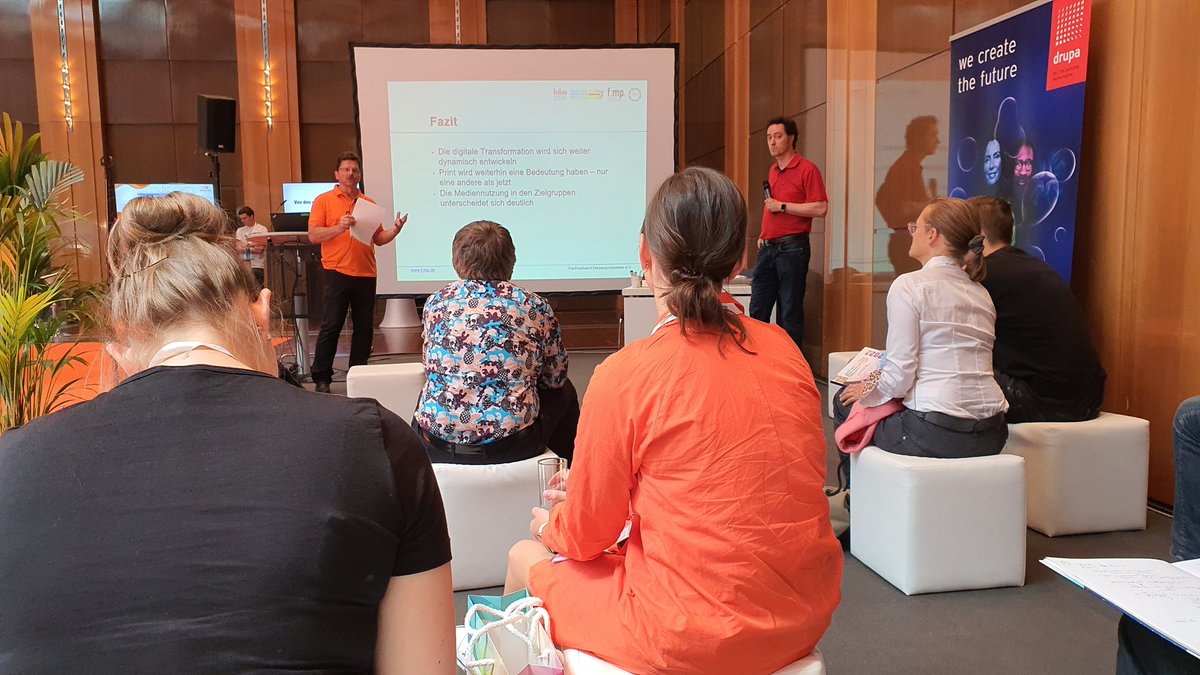 drupa's tweet image. All results of Rüdiger Maaß and Michael Adloff’s study are provided on the website of #PrintDigitalCon by @fmp_redaktion. Feel free to visit the site!