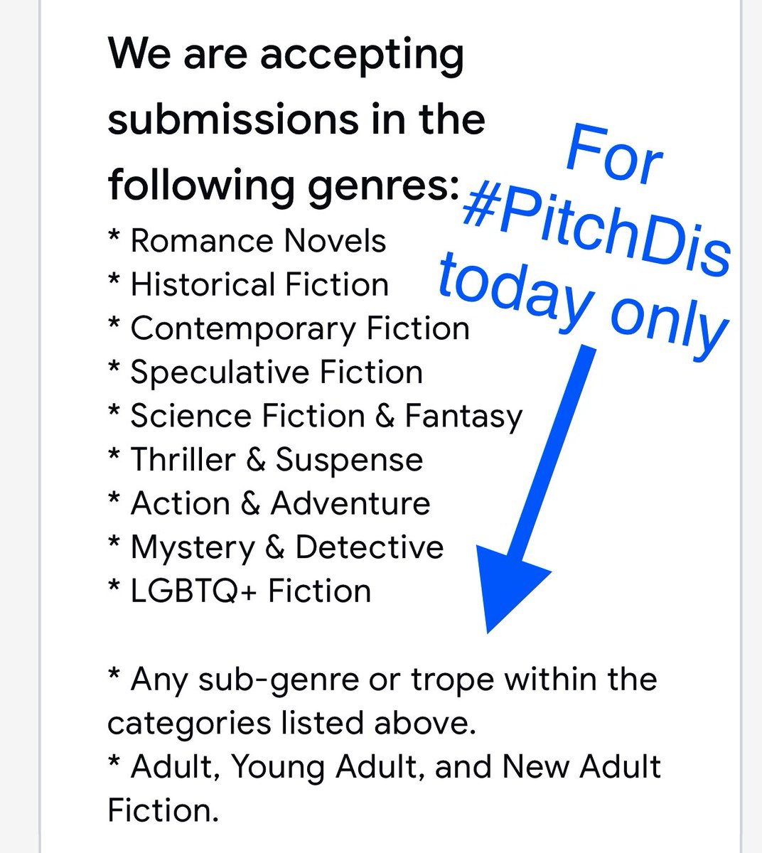 #PitchDis Photo,#PitchDis Photo by Eric, book publisher 📚,Eric, book publisher 📚 on twitter tweets #PitchDis Photo