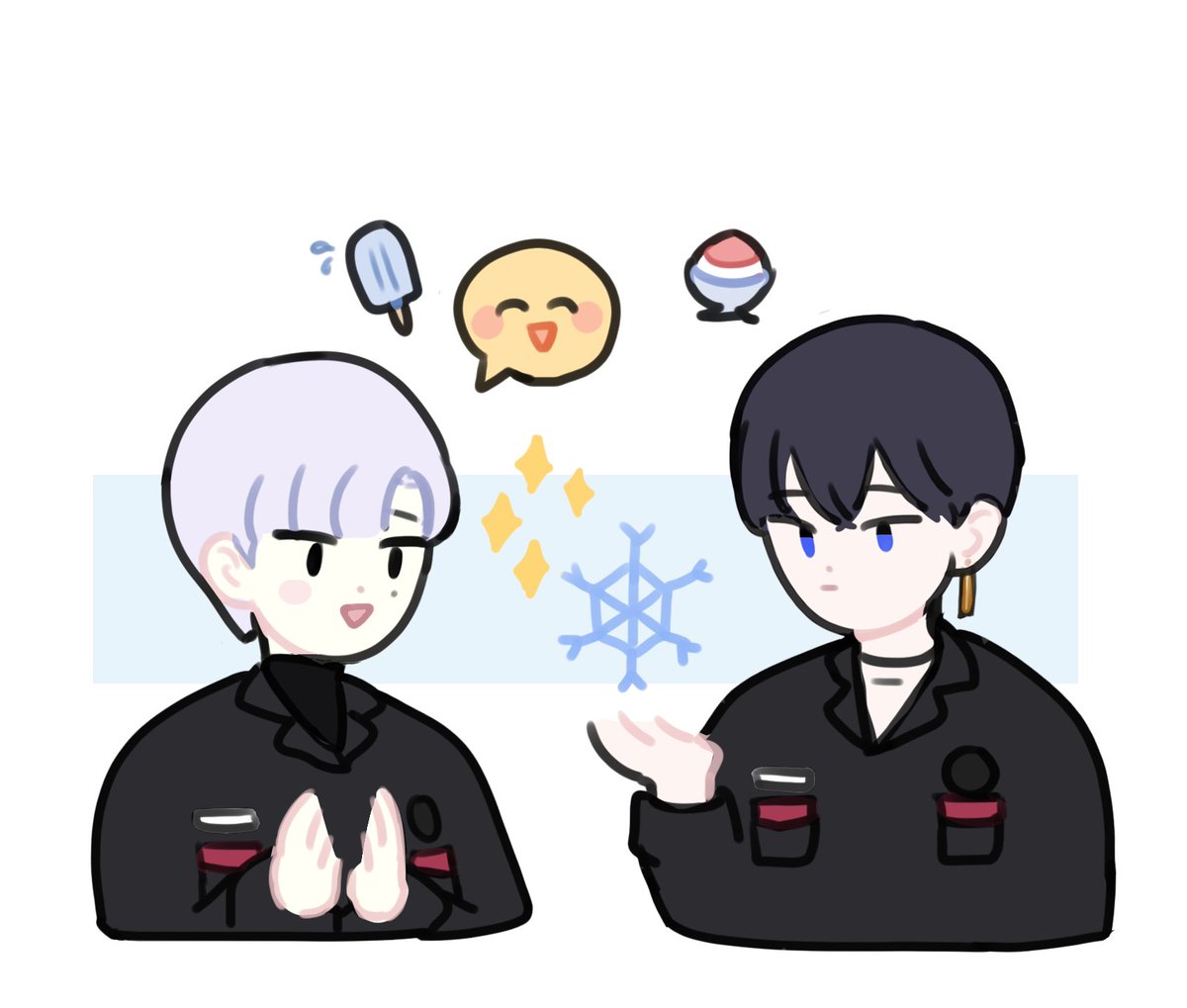 lim_909's tweet photo. @Numrang_ISF 라는 핑계로 민석이랑 붙어있기..❄ https://t.co/26oMRTjviE
