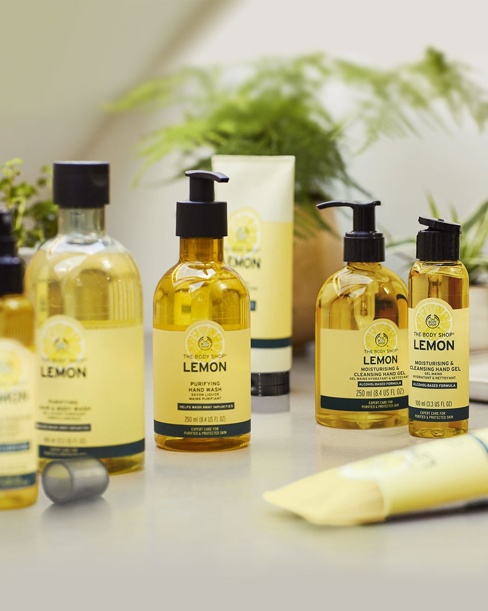 TheBodyShopIND's tweet photo. For the love of all things citrus!​
Enriched with natural #lemon #essentialoil known for its purifying properties, our #Lemonrange of products leaves you feeling cleansed &amp; refreshed!​

Avail Flat 50% OFF on select products with #TheFeelGoodSale! Shop: https://t.co/Lg9g9krREq https://t.co/bMoLIuwVck