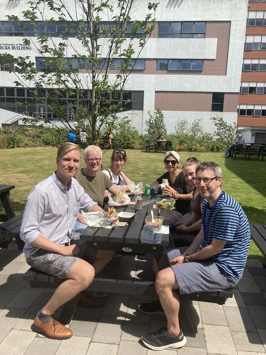 fratczak_monika's tweet image. Lunch break at the #DataPower2022  conference in Sheffield! Enjoying ☀️