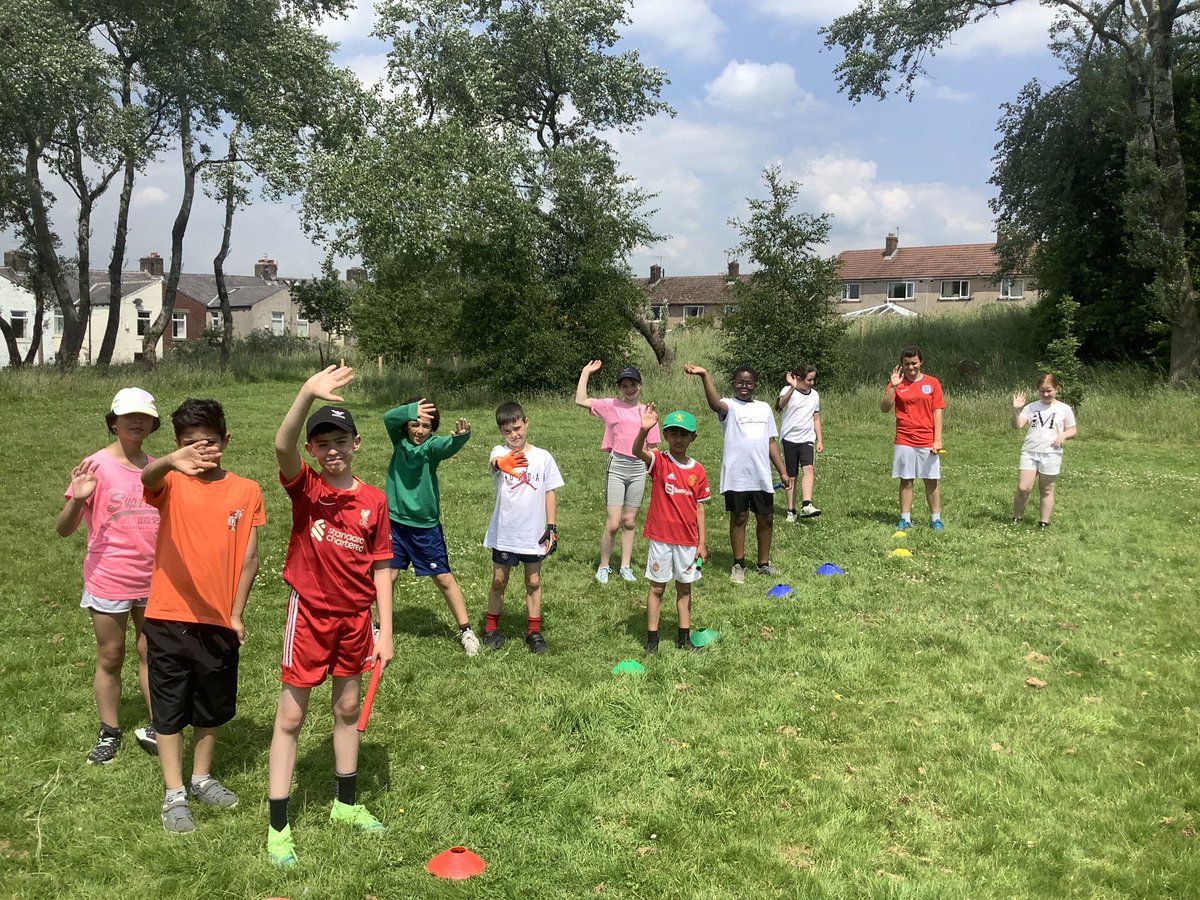 peelparkclass16's tweet photo. Sports Day is ready to get underway! https://t.co/pYon76Z7sv