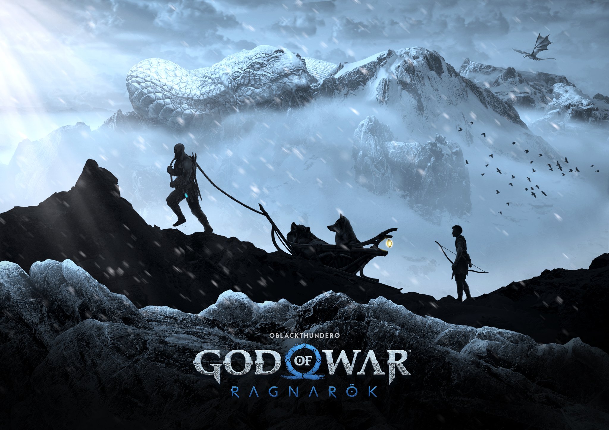 Black Thunder ⚡️ on X: God of War Ragnarök - We must prepare ourselves ❄️  #GodofWarRagnarok #GodofWar #PS5  / X
