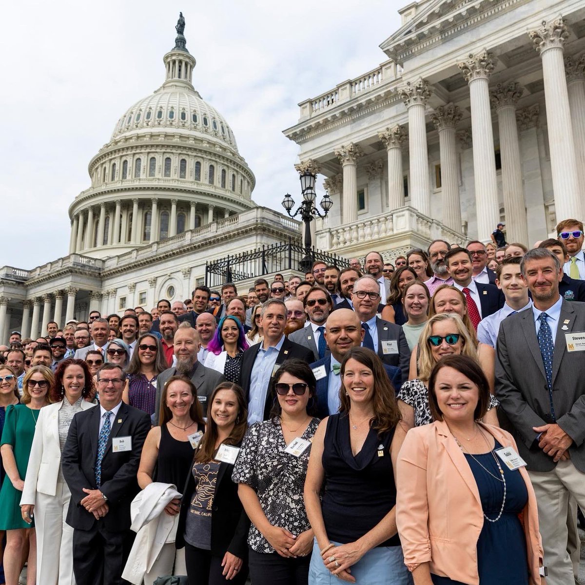Proud to join 100+ brewers and guild representatives from around the country in Washington D.C. this week to advocate on behalf of small and independent brewers on Capitol Hill with @brewersassoc. 

<a href="/VistaBrewing/">Vista Brewing</a> <a href="/WeatheredSouls_/">Weathered Souls Brewing Co.</a>