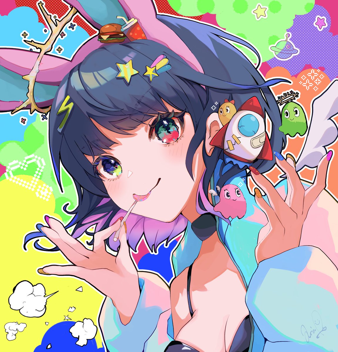 「My MEGAMI Luna」

⭐️6月24日(金) 22:00
⭐️Price 0.2ETH〜
⭐️入札者特典があります(製作中)

この作品はMEGAMIと私のオリジナルキャラクター「ルナ」のコラボレーションファンアートです✨

#megamiathome 

Check out this NFT by <a href="/NFT0226/">佐倉ありの🍔🐰🌈</a> on <a href="/foundation/">Foundation 🌐</a>! 🌐

foundation.app/@arinosakura/s…