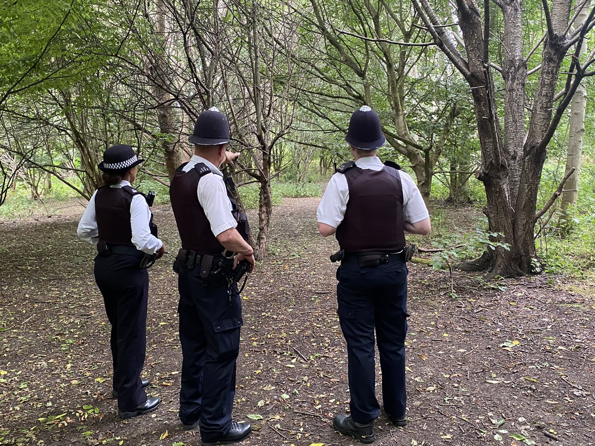 The team have been flooding the Wick Woodland and Hackney Marshes today providing reassurance to those that use these areas.