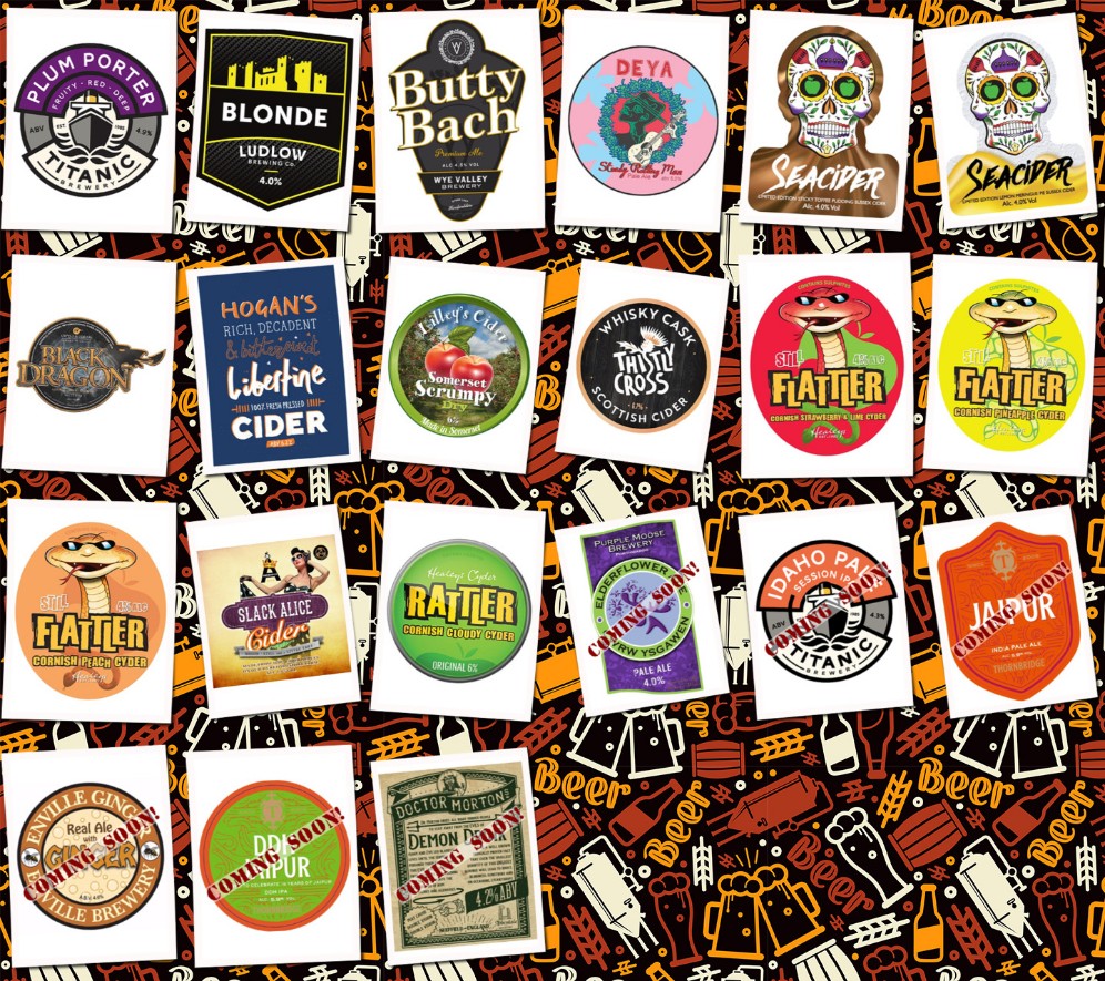 On the bar todayfrom 4pm plus live blues &amp; rock from The Guvnors from 8.30pm
Beer Board: bit.ly/33RQlQZ

<a href="/TitanicBrewers/">Titanic Brewery</a> <a href="/ludlowbrewery/">Ludlow Brewery</a> <a href="/WyeValleyBrew/">Wye Valley Brewery</a> <a href="/deyabrewery/">DEYA</a> <a href="/SeaCiderSussex/">SeaCider</a> <a href="/Gwyntyddraig/">gwyntcider</a> @HogansCider <a href="/wolvescamra/">Wolverhampton CAMRA</a>
#RealAleFinder