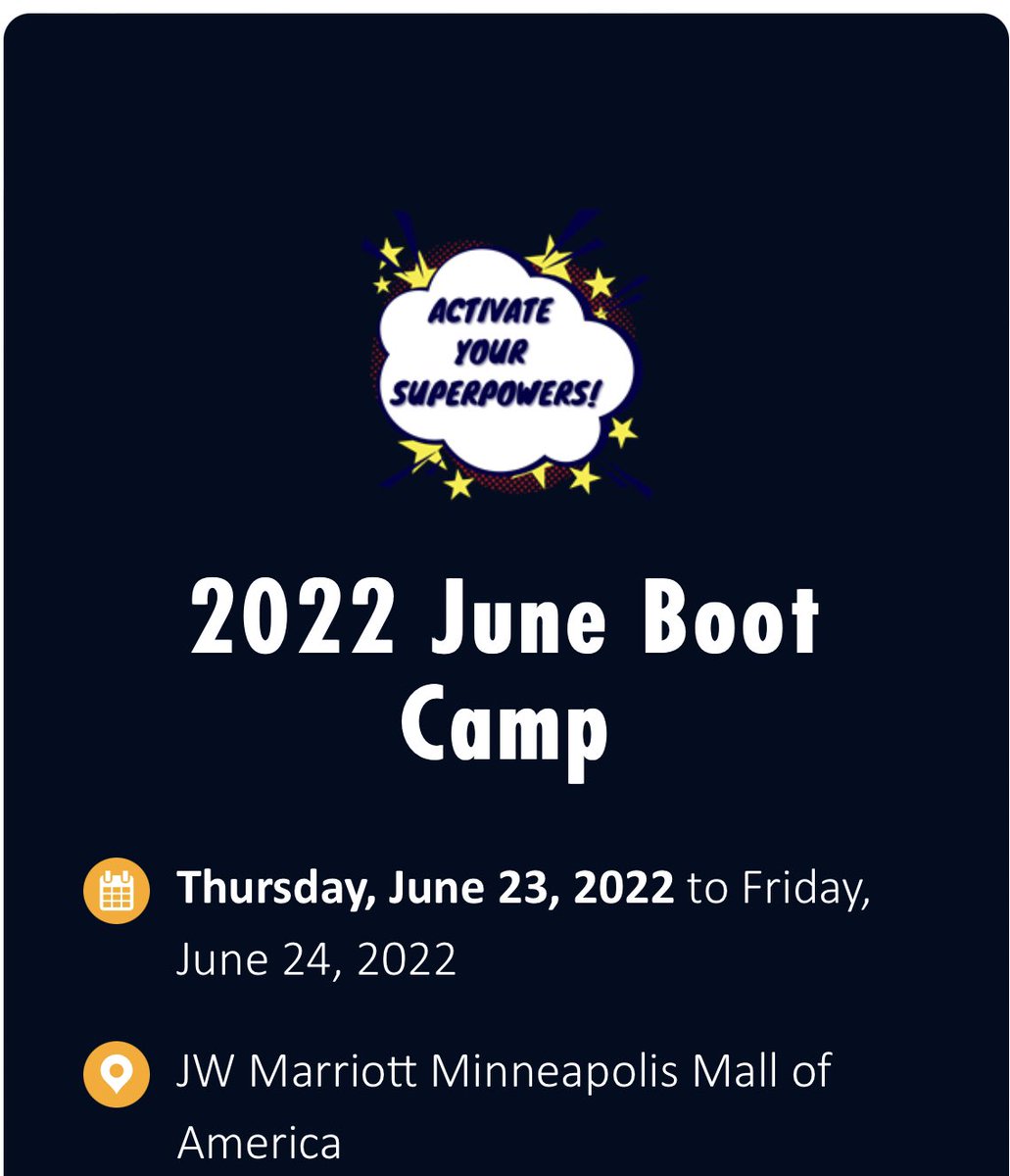prinfrazier's tweet photo. @dan_a_sims, I see that we are both big superhero fans, so just know that I’m up in the Land of 1,000 Lakes activating my superpowers at @_AASPA_ Boot Camp. #VIP  #Built4Bibb
#BootCamp22 https://t.co/H5qTgcLjVB