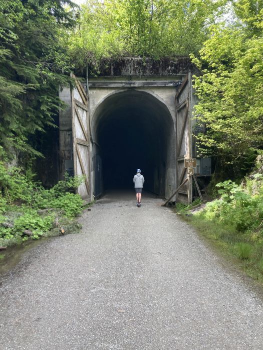 Spencer Jack Rolls Us Through Washington Cascades John Wayne Trail Tunnel. durangotexas.blogspot.com/2022/06/spence…