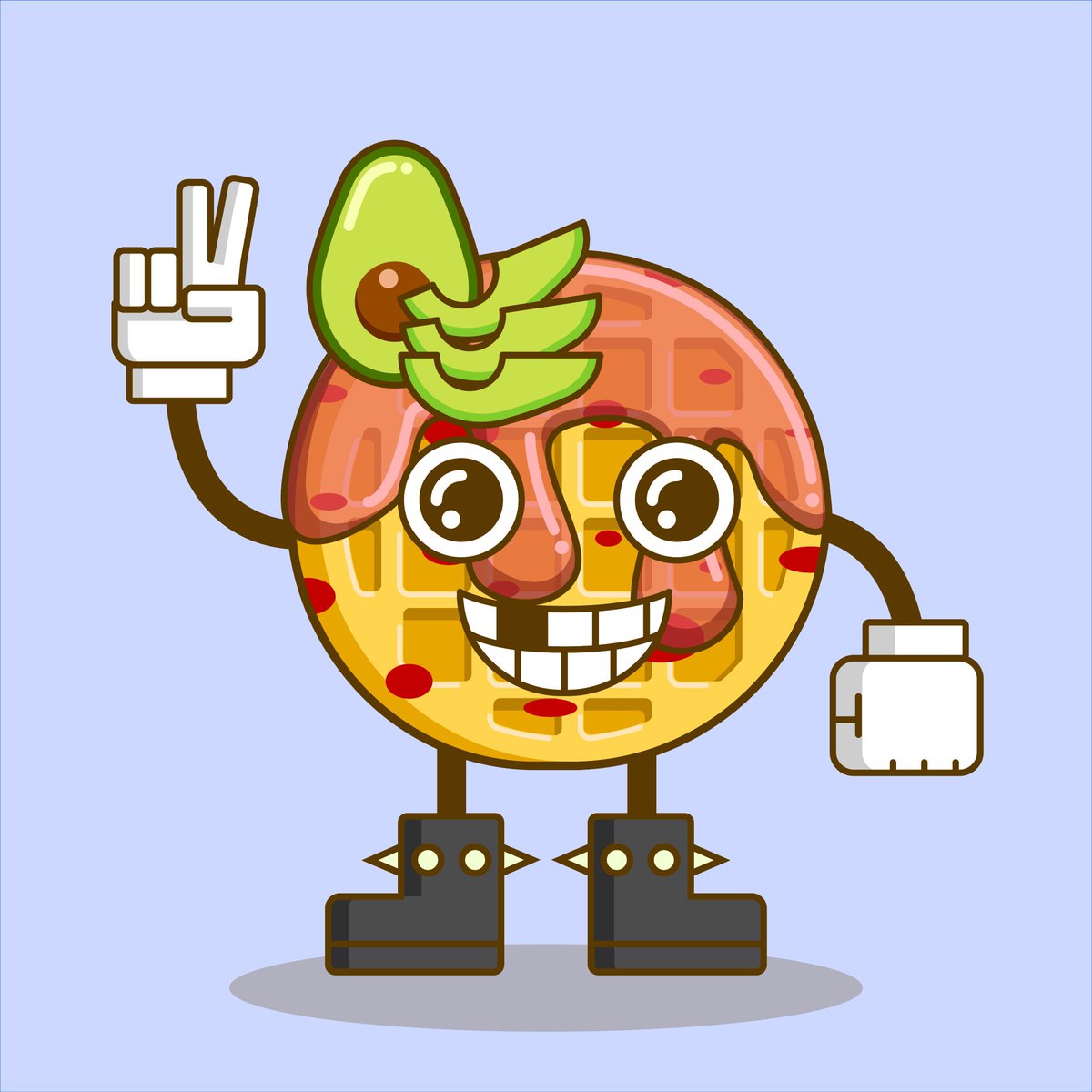We're transparent with our Waffle Pals Community, and we're always happy to talk with you. Join our Discord Now 🧇🔗
discord.gg/wafflepals

#NFT #NFTs #nftarti̇st  #Ethereum #cryptoart #DeFi #opensea #blockchain #collectible #wafflepals #digitalart #cryptocurrency #NFTGiveaway