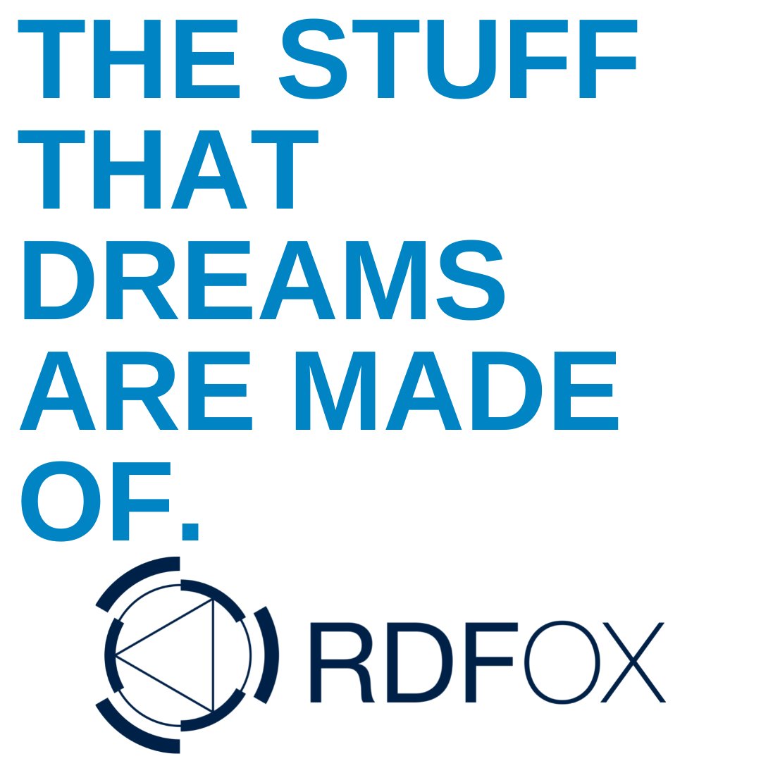 oxfordsemantic's tweet photo. Want a #database that gives you unrivalled #insights at lightning speed with it’s world leading in-memory #semanticreasoning AND looks #cool? RDFox is waiting…
#semanticweb #data #knowledgegraphs #FridayFeeling #DataPower2022 https://t.co/UOZtyM8D6A
